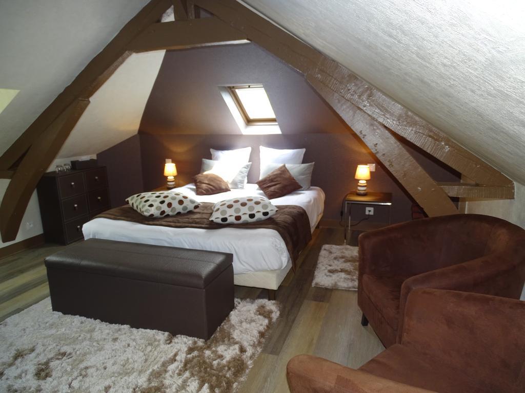 Logis Hotel Restaurant Spa L'Auberge Du President Cormeilles  Pokoj fotografie
