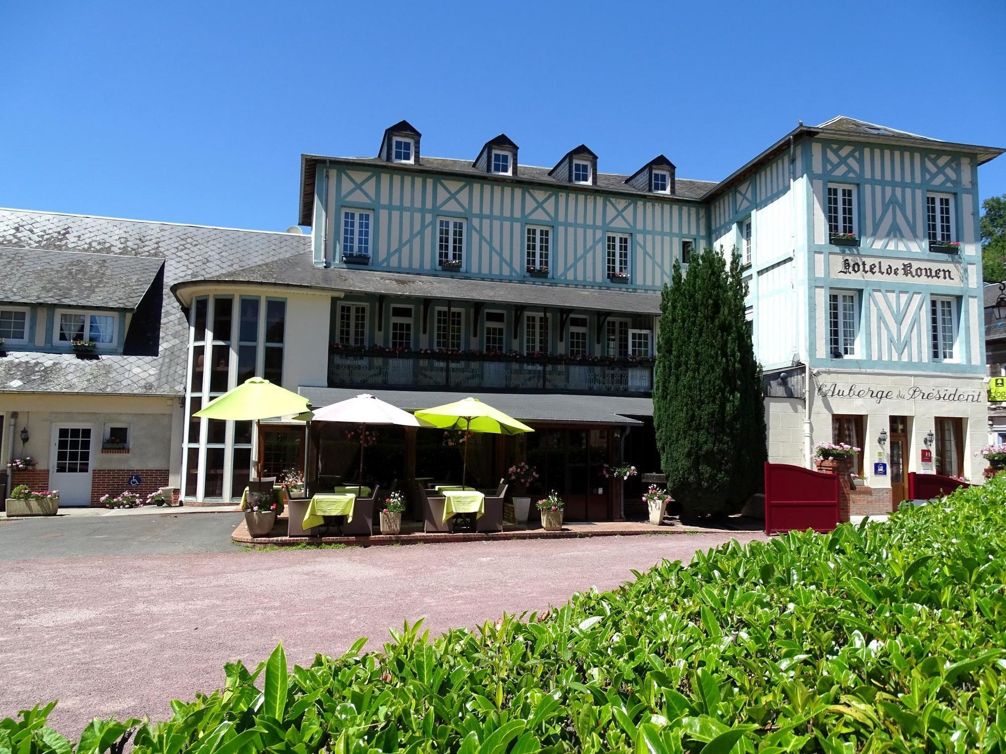 Logis Hotel Restaurant Spa L'Auberge Du President Cormeilles  Exteriér fotografie