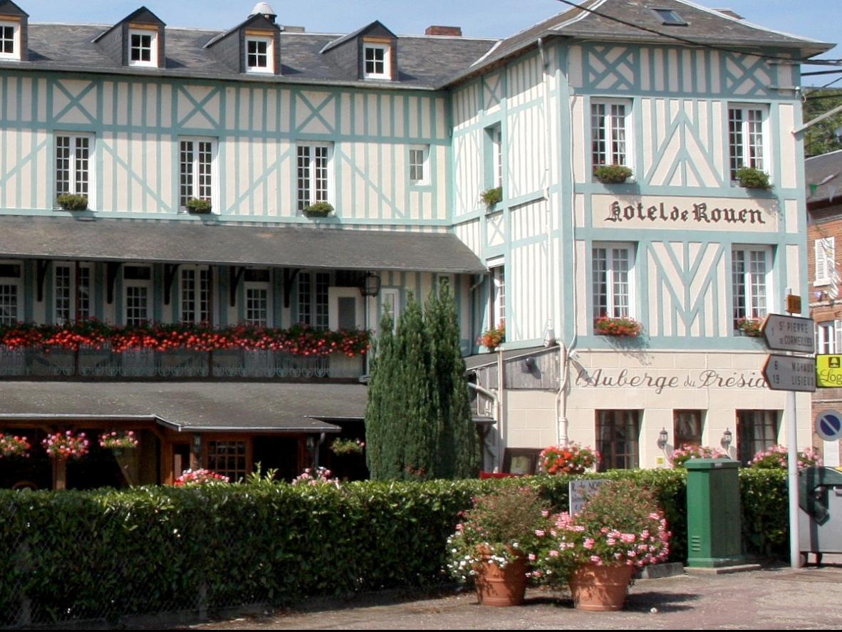 Logis Hotel Restaurant Spa L'Auberge Du President Cormeilles  Exteriér fotografie